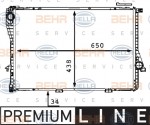 Radiator E39